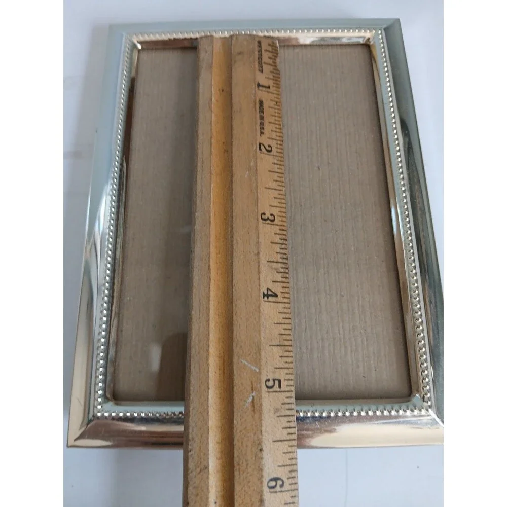 Hudson Hill  Sleek  Silver Tone  Metal Photo Frame High End Look